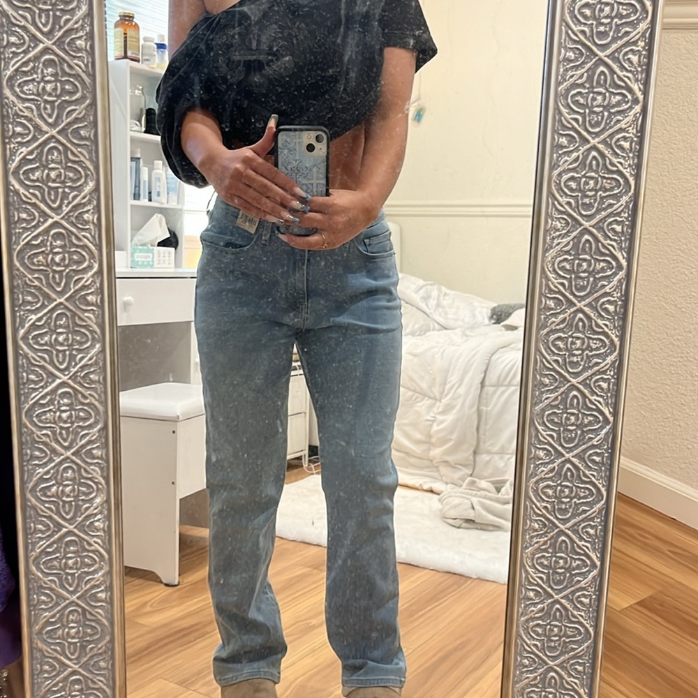 classic straight levi jeans